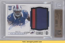 2013 National Treasures Century Black 4/25 EJ Manuel #209 BGS 9.5 Auto READ 3c4