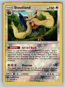 Stoutland 176/236 Cosmic Eclipse Reverse Holo