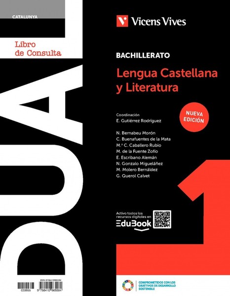 (25).LENGUA 1ºBACH.(LIBRO+CUAD.+DIGITAL) DUAL *CAT. NUEVO. Envío URGENTE