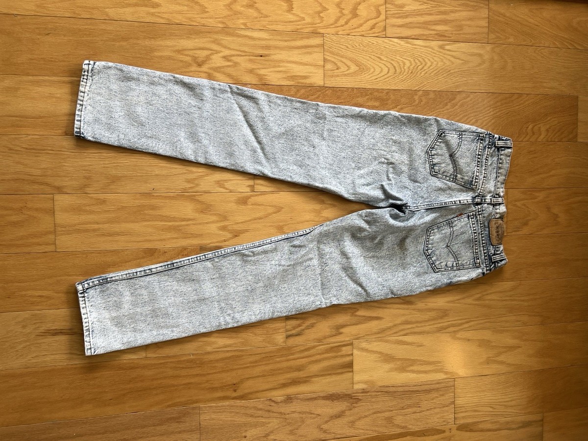 Vintage Levi's Orange Tab Acid Wash Student Jeans 27x31 | eBay