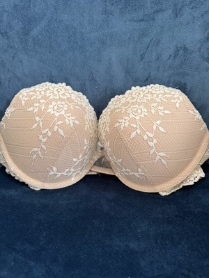 Wacoal Embrace Lace Push-Up Bra 65891 Beige & Ivory 36C