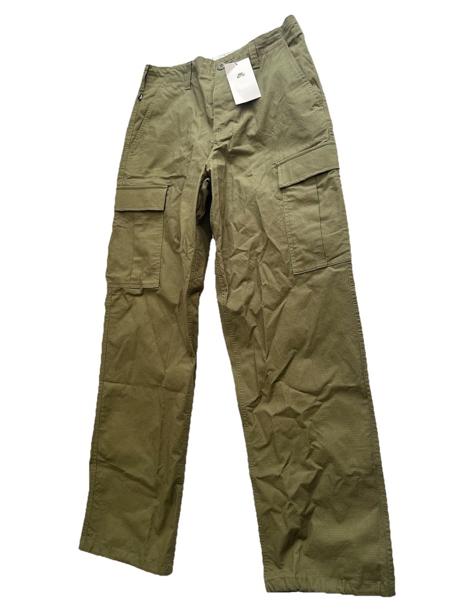 Nike SB Cargo Pants Mens Kearny Skate OLIVE GREEN Size 30, 32, 34