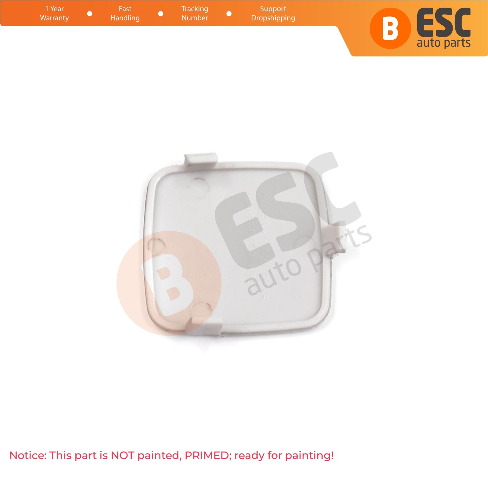 ESC ESP724 Rear Bumper Tow Bar Eye Cover 4M51N17K922AA for Ford Focus SW 05 08
