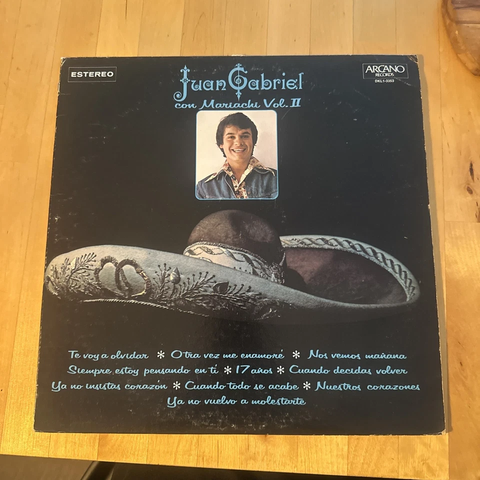 Juan Gabriel-“Con Mariachi Vol.2”-33 RPM 1976 RCA DKL1-3353 - Image 2 of 4