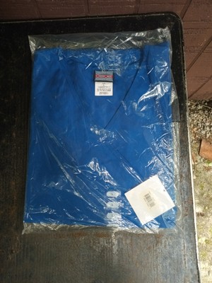 Cherokee Workwear-Authentic Scrubs-Size L. V-neck, Blue