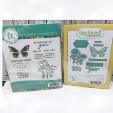 Taylored Expressions STAMP JOY Virtual 2025 Rubber Stamps Dies Rare