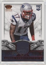 2013 Panini Crown Royale Retail Red 28/49 Aaron Dobson #1 1fn3