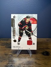 Tim Stutzle Rookie Patch 2020-21 SP Authentics Senators Player Worn