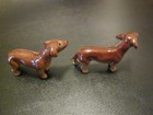 Vintage Hagen Renaker Porcelain Miniature Dashunds — photo 3