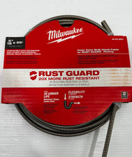 Milwaukee 5/16" x 25' Inner Core Bulb Head Cable w/RUST GUARD Plating 48-52-2561