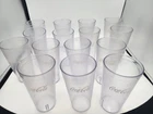Lot of 15 Vintage "Pizza Hut" Style Coca-Cola 20 oz CLEAR Tumbler Carlisle 5220