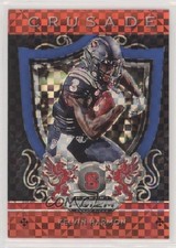 2019 Panini Prizm Draft Crusade Red White & Blue 74/99 Kelvin Harmon #14 16j3