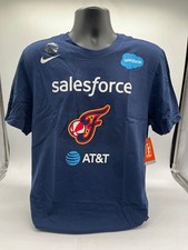 Nike WNBA Dupree 4 Dri FIT T Shirt Mens L Navy Short Sleeve