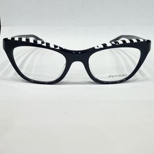 Alain Mikli AO3104 Etienette Black White Frame, Size 51-19, Color 001. NEW