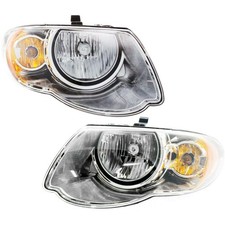 Headlight Set LH 2005-2007 Town & Country 119 inch Wheelbase