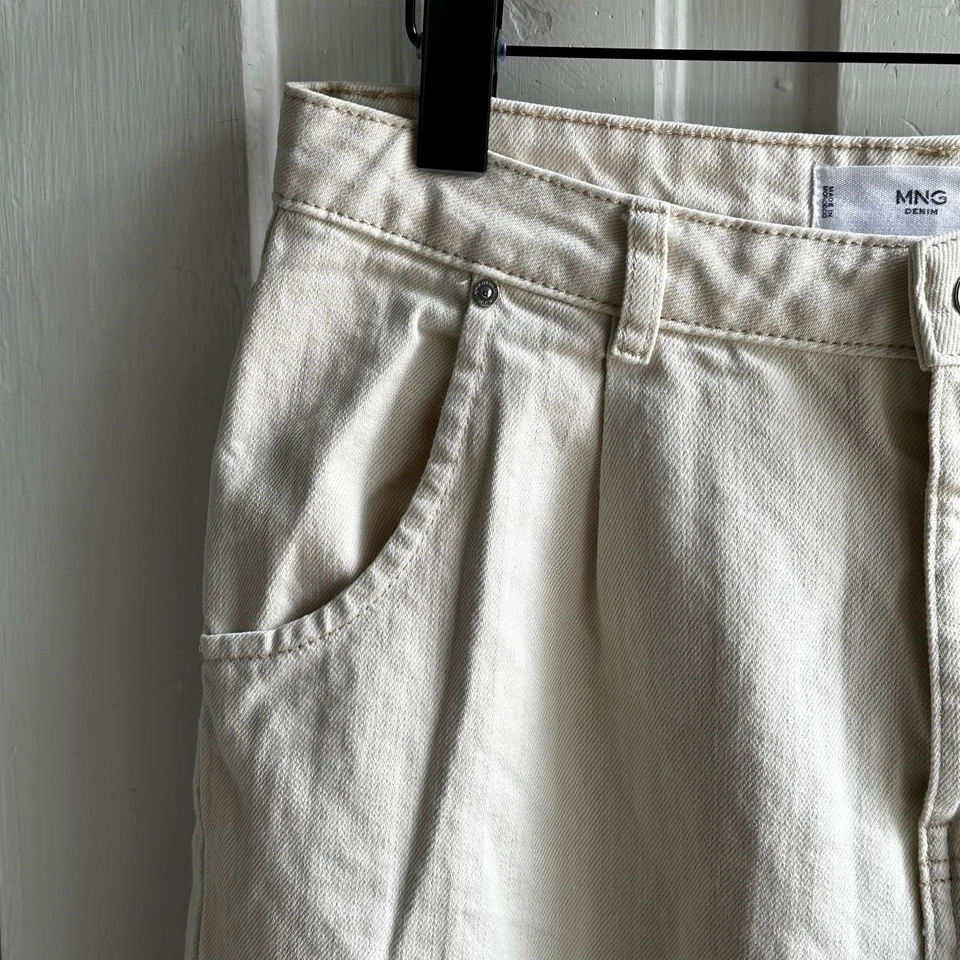 Pantalones de mezclilla Mango MNG Regina holgados calce relajado  Foto 4 de 4