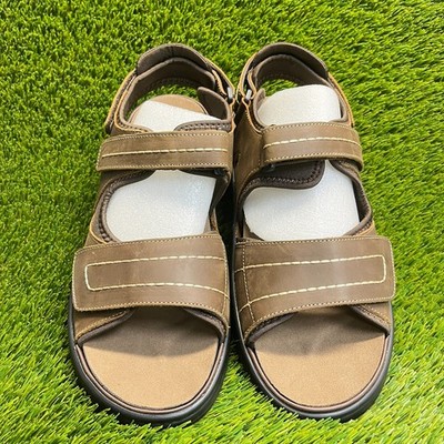 Propet Hudson River Mens Size 11.5 Brown Beach Walking 