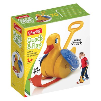 Quercetti Push Figur Ente
