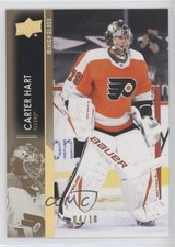 2021-22 Upper Deck Series 1 High Gloss 4/10 Carter Hart #135 0zu
