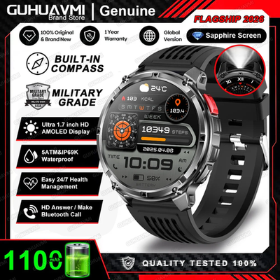 #ad 2026 New T Rex3 Pro 1100Mah Battery Smart Watch GPS Path 5ATM Waterproof Sports $67.38