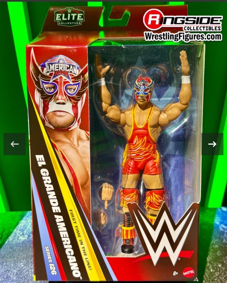 EL GRANDE AMERICANO WWE ELITE 126 In Pre Sale Ships End Of June
