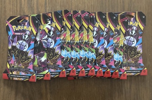 Pokemon Pitch Black Booster Pack Lot of 10 Sealed