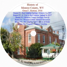 Monroe County WV History - VA & WV History +6 BONUSES