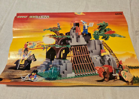LEGO 6076 DRAGON MASTERS: Dark Dragon's Den  - 100% w/box & instructions