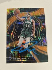Signed Auto 2023-24 Select Courtside Orange Pulsar Andre Jackson Jr RC #291