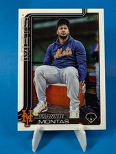 2025 Topps Series 2 Frankie Montas #644 Golden Mirror Image Variation SSP Mets