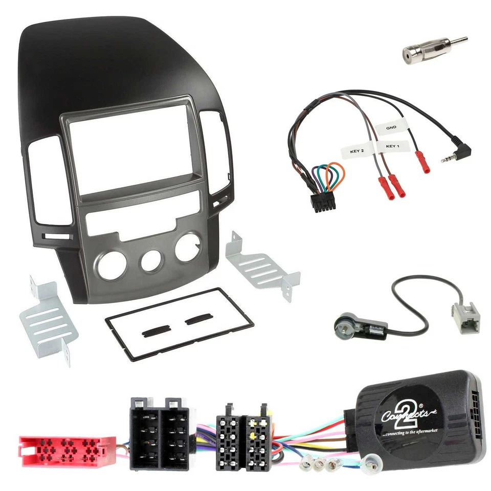 Pioneer DAB Lenkrad 2DIN Bluetooth USB Autoradio für Hyundai i30 ab 2009 - Bild 3 von 4