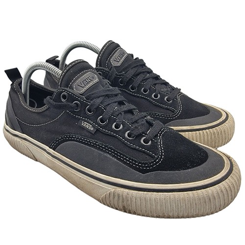 Vans Destruct SF Mens 9 Canvas Black 