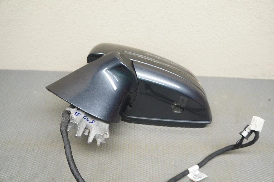 MERCEDES-BENZ CLS400 CLS550 2015-2018 LADO DEL CONDUCTOR ESPEJO RETROVISOR LATERAL ELÉCTRICO GRIS PERSIANA S Foto 3 de 4