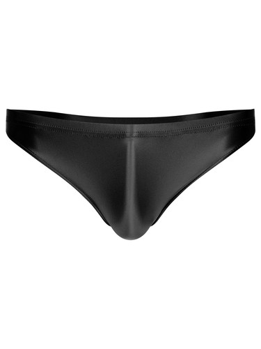 Mens Underwear Glossy See-Through Briefs Unlined High Elastic Thongs Panties - Picture 19 of 147