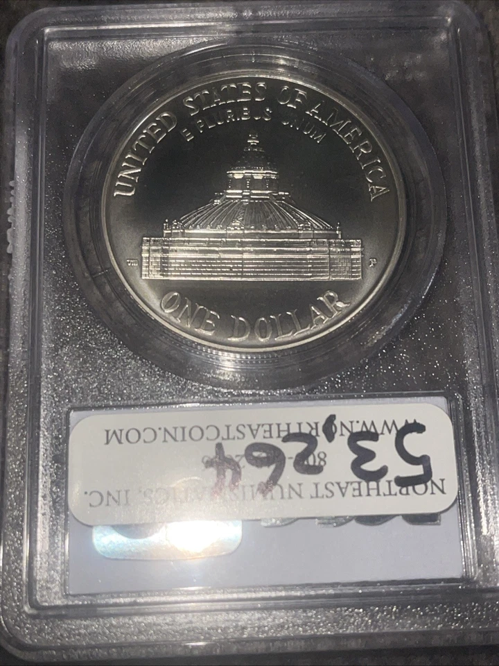 2000-P Library of Congress Commemorative Dollar PCGS MS69 - Image 2 of 4