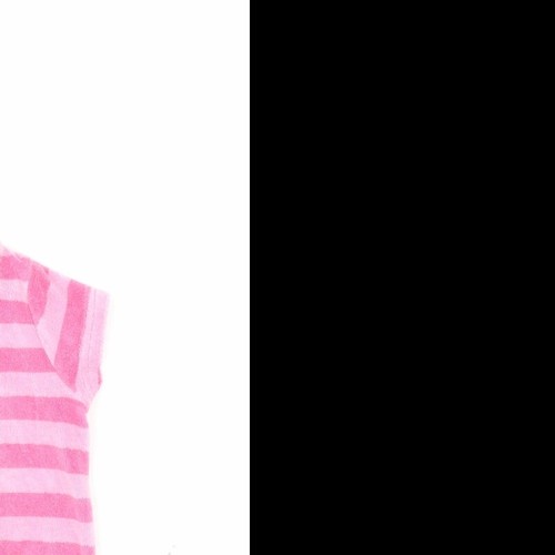 Pumpkin Patch Girls Pink Cotton Blend Jumper Dress Size S V-Neck - Picture 7 of 12