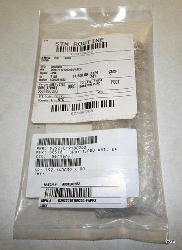 Aircraft Repair Link D2927019100200 FAPE3 - 第 1/4 張圖片