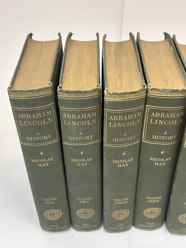 Abraham Lincoln: A History John Nicolay & John Hay 10 Volumes 1904 - Bild 2 von 24