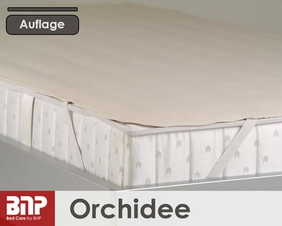 BNP Molton-Matratzenauflage ''Orchidee'' 90/200 cm