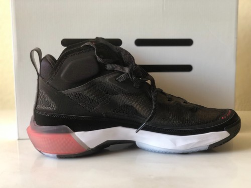 New Jordan 37 XXXVII Black Hot Punch DD6958-091 Men’s Size 11.5 Basketball Shoes - Picture 3 of 4