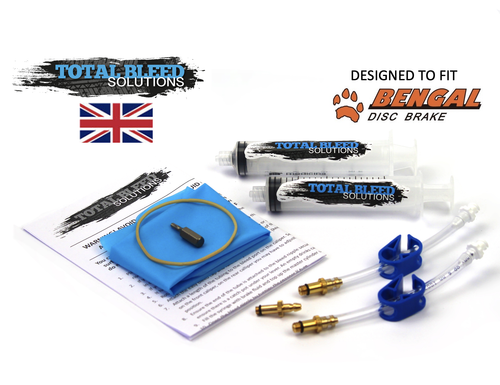 TBS Brake Bleed Kit for Bengal + DOT or mineral Fluid * Helix 4 5 7 5 X B L - Picture 8 of 10