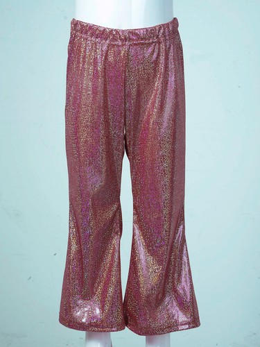 Girls Boys Glitter Sequins Hip Hop Jazz Street Modern Pants Sweatpants Trousers - Picture 139 of 252