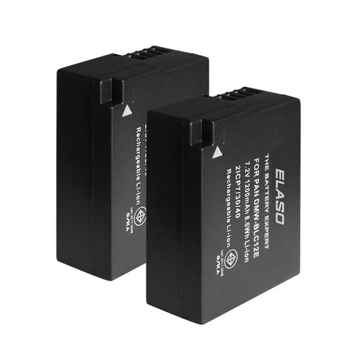 Battery Dual USB Charger for Panasonic DMW-BLC12 DMW-BLC12E DMW-BLC12PP Camera - Picture 7 of 9