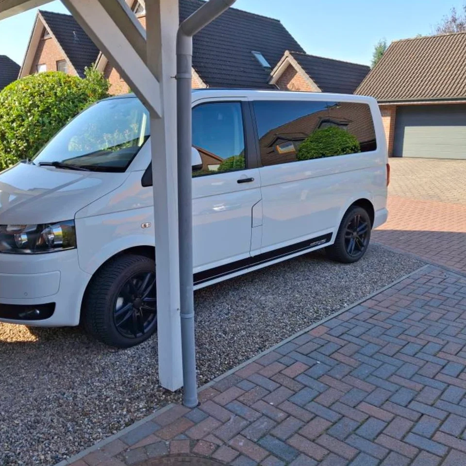 Rayas calcomanías panel lateral Volkswagen Transporter T5 T6 edición 25 Foto 3 de 4