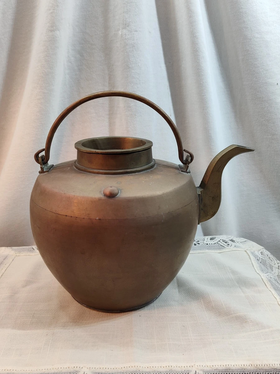 棕色青铜中国风茶壶| eBay