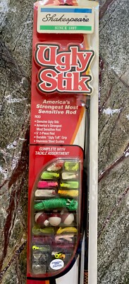 Shakespeare Ugly Stik Complete with Tackle Assortments Vintage | eBay