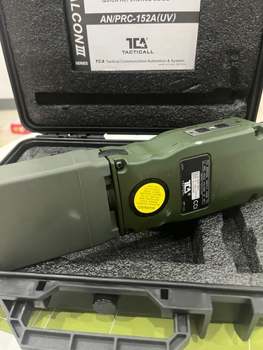 TCA AN/PRC-152A(MULTIBAND) Mbitr FM Radio Aluminum Handheld Interphone VHF UHF - Picture 3 of 8