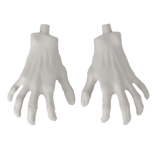 Halloween Prop Plastic Fake Scary Hands Haunted House Decoration Skeleton Hands - Picture 12 of 12