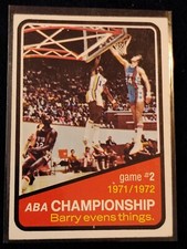 1972-73 Topps - ABA Championship Rick Barry #242