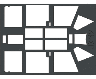 Eduard 1/32 Scale Mask for Ar 196A by Revell - JX119 Eduard 1/32 Scale Mask for Ar 196A by Revell - JX119